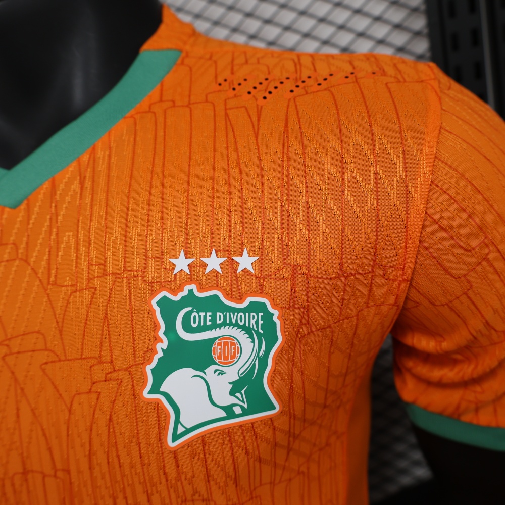 24-25 Ivory Coast Home Player Edition Soccer Jersey