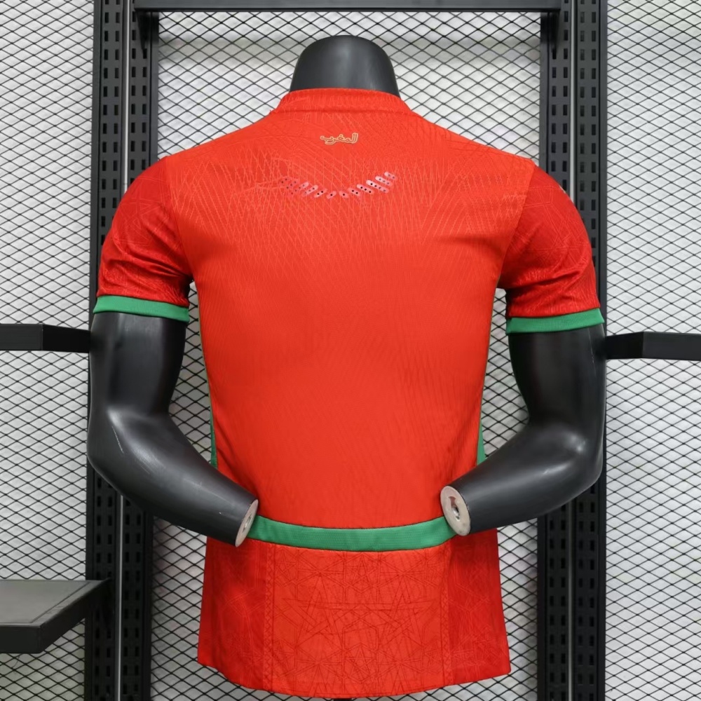 25-26 Morocco Home Soccer Jersey Player Version