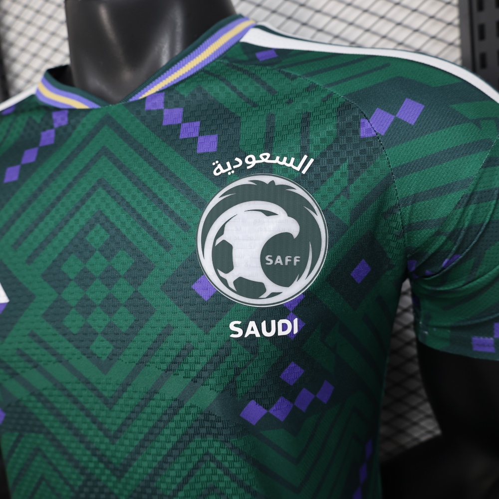 2026 Saudi Arabia World Cup Home Soccer Jersey Player Edition