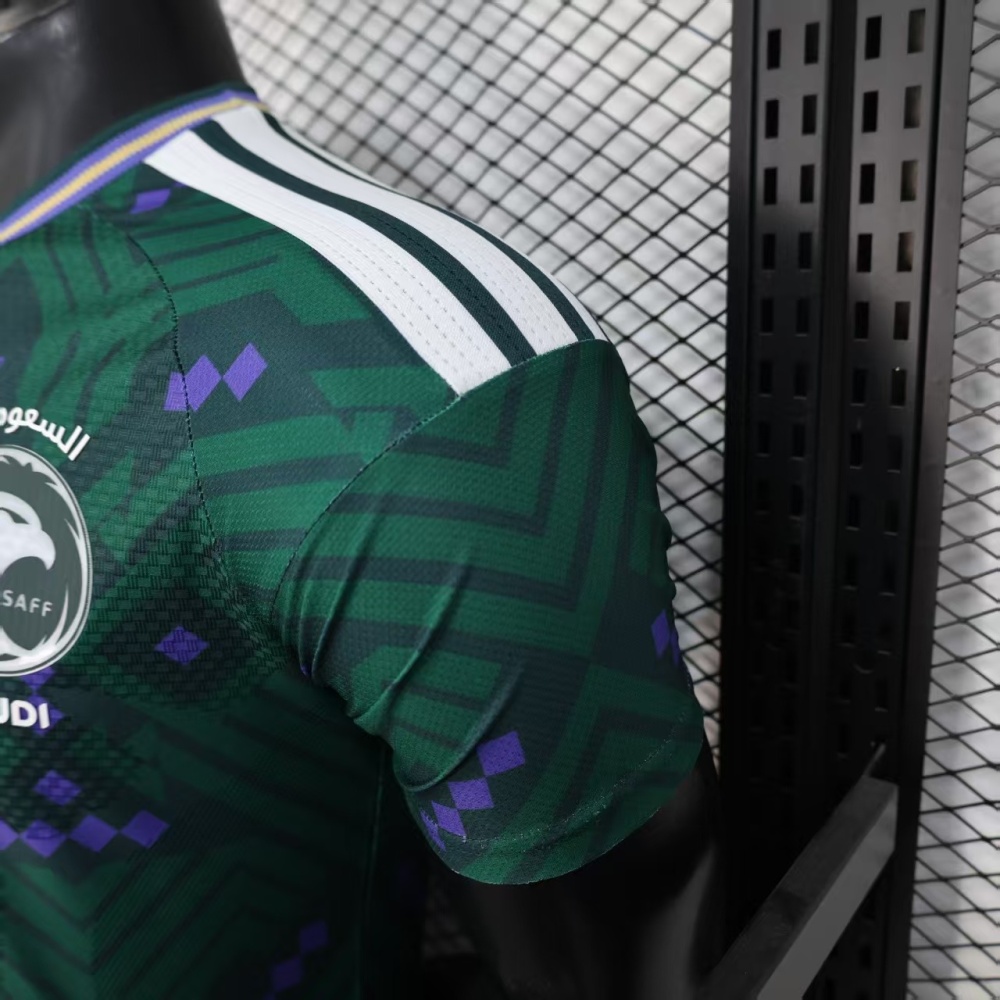 2026 Saudi Arabia World Cup Home Soccer Jersey Player Edition