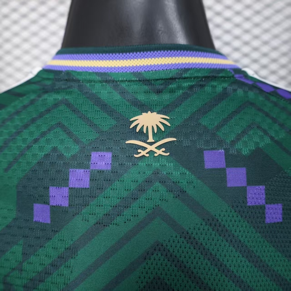 2026 Saudi Arabia World Cup Home Soccer Jersey Player Edition