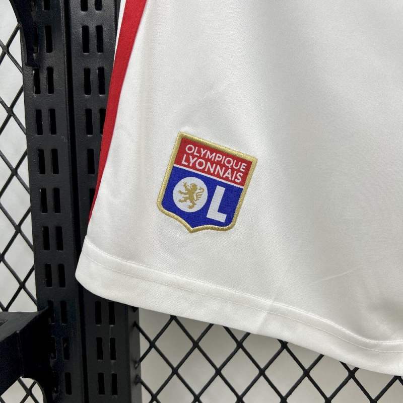25-26 Olympique Lyonnais Home Shorts