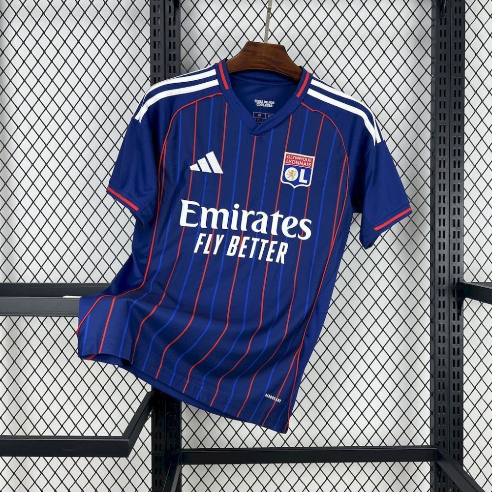 25-26 Olympique Lyonnais Away Soccer Jersey