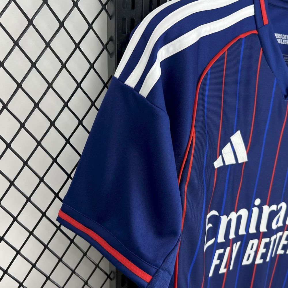 25-26 Olympique Lyonnais Away Soccer Jersey