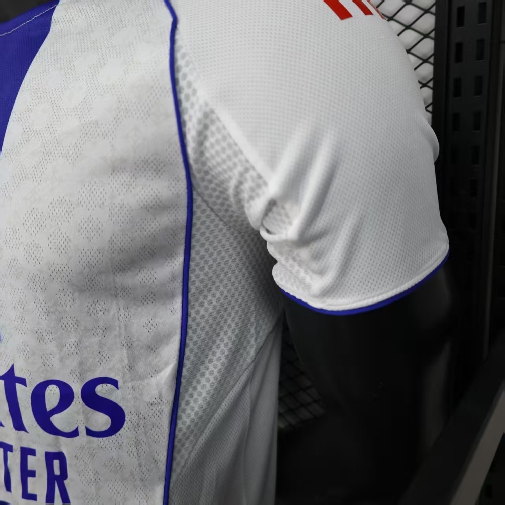 25-26 Olympique Lyonnais Home Soccer Jersey Player Version