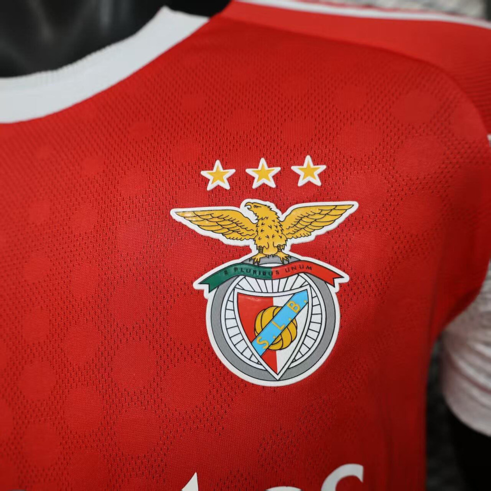 25-26 Benfica Home Football Jersey Player Version