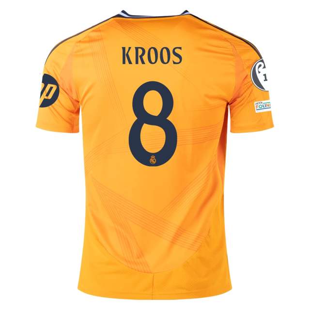 Real Madrid 24/25 #8 KROOS UEFA Champions League Homekit Nameset Printing