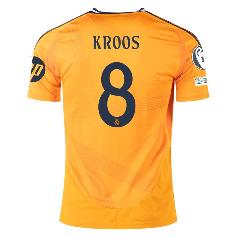 Real Madrid 24/25 #8 KROOS UEFA Champions League Homekit Nameset Printing