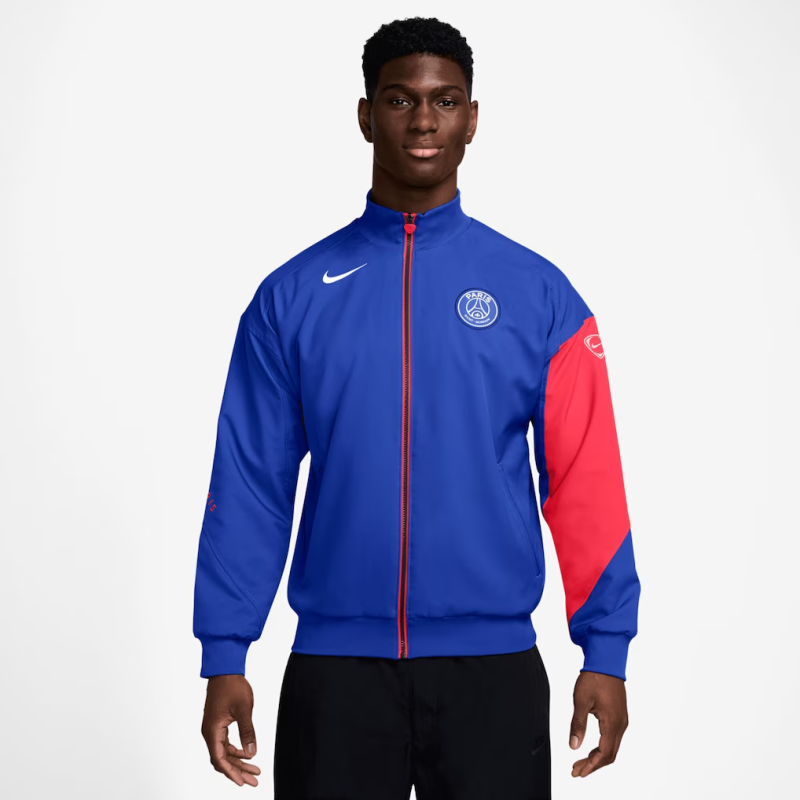 25-26 PSG Anthem Windbreaker Blue