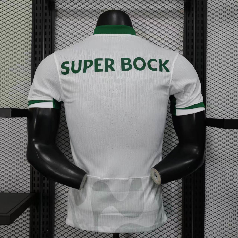 25-26 Sporting CP  Away Soccer Jersey Player Version