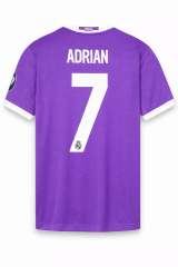 Real Madrid  #7 ADRIAN Nameset Printing