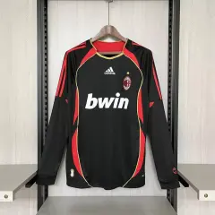 06-07 AC Milan Third Away Retro Soccer Jersey Long Sleeve