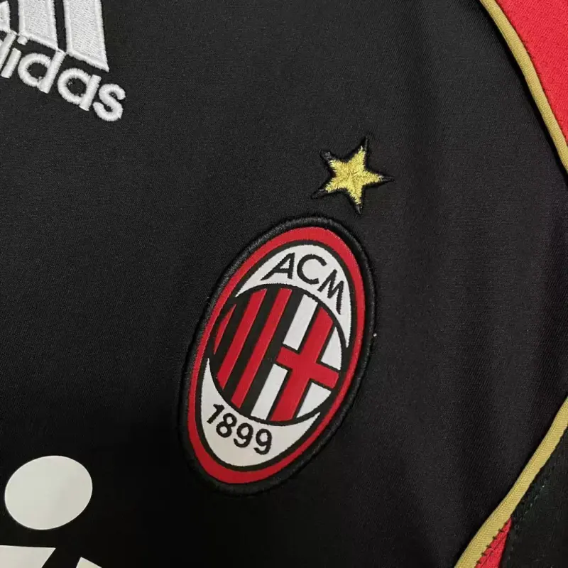 06-07 AC Milan Third Away Retro Soccer Jersey Long Sleeve