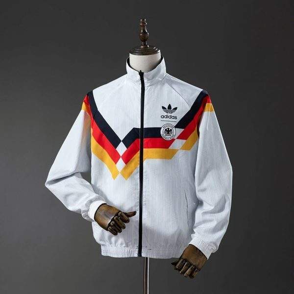 1990 Germany Retro Reversible Double-Sides Windbreaker Jacket