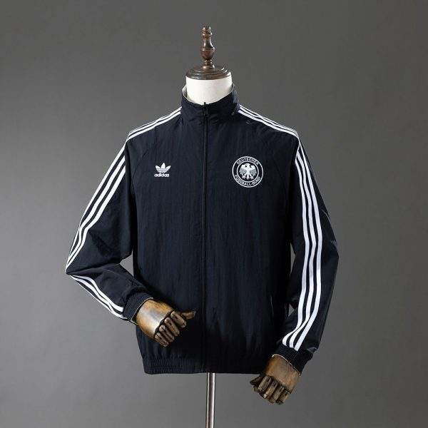1990 Germany Retro Reversible Double-Sides Windbreaker Jacket