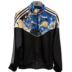 25-26 Manchester United x Stone Roses Training Kits Tracksuits Jacket