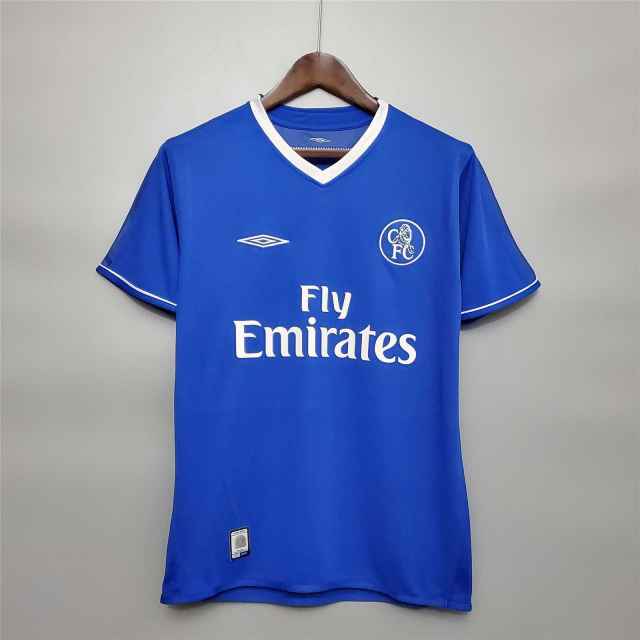 2003-05 Chelsea Home Retro Soccer Jersey