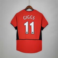 02-04 Manchester United Home Retro Jersey