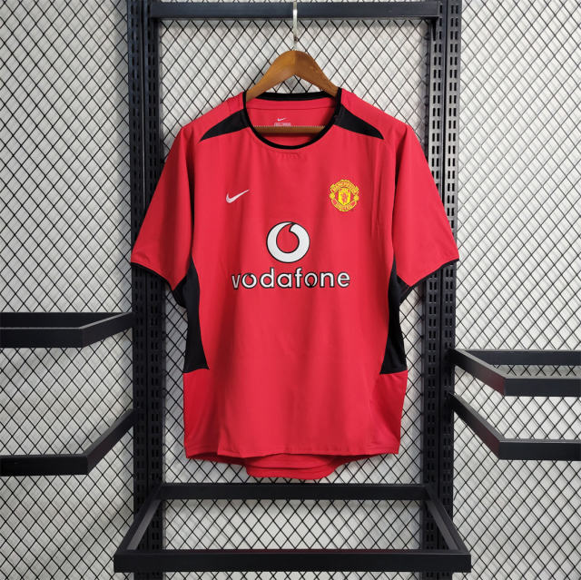 02-04 Manchester United Home Retro Jersey