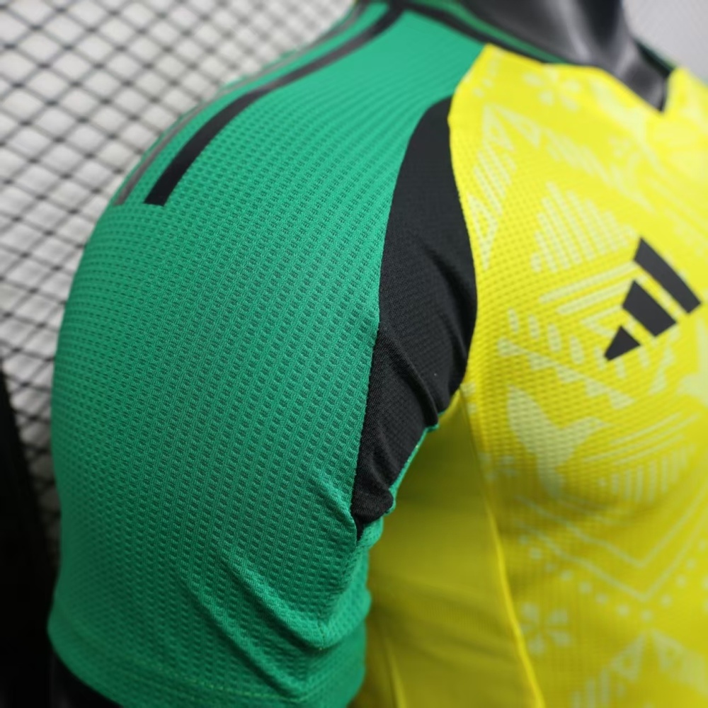 2025 Jamaica x Bob Marley Home Soccer Jersey Player Version
