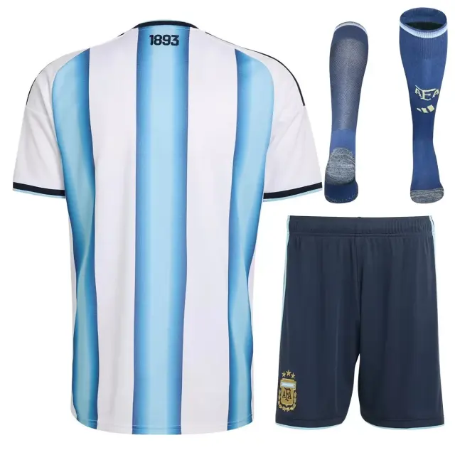 2026 Argentina Home World Cup Soccer Full Kit Jersey