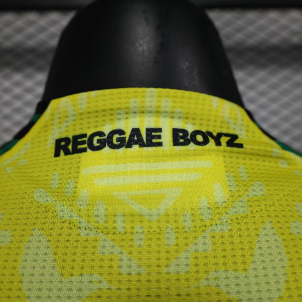 2025 Jamaica x Bob Marley Home Soccer Jersey Player Version