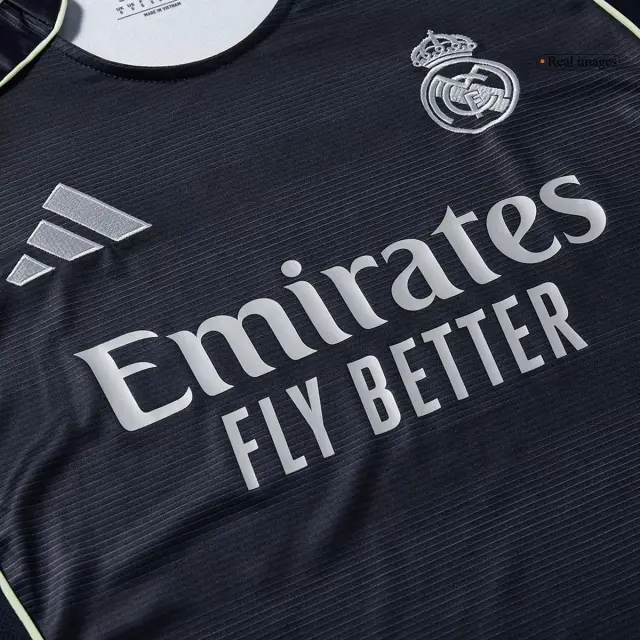25-26 Real Madrid Away Soccer Kit Jersey+Shorts