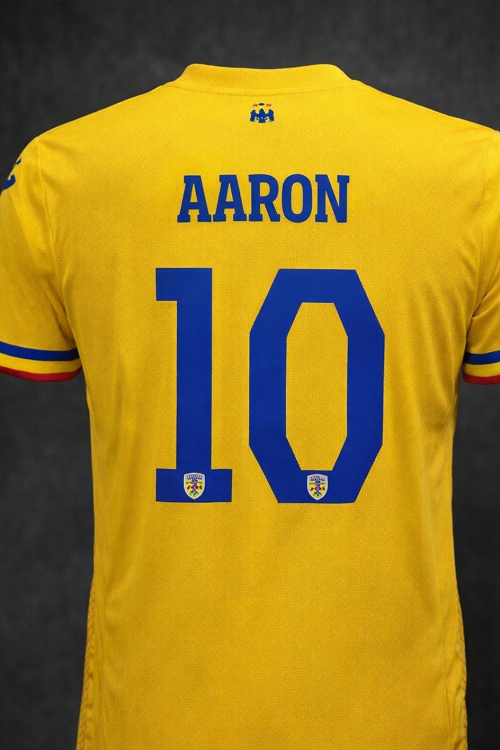 Romania #10 AARON Nameset 2024 Euro Cup Printing