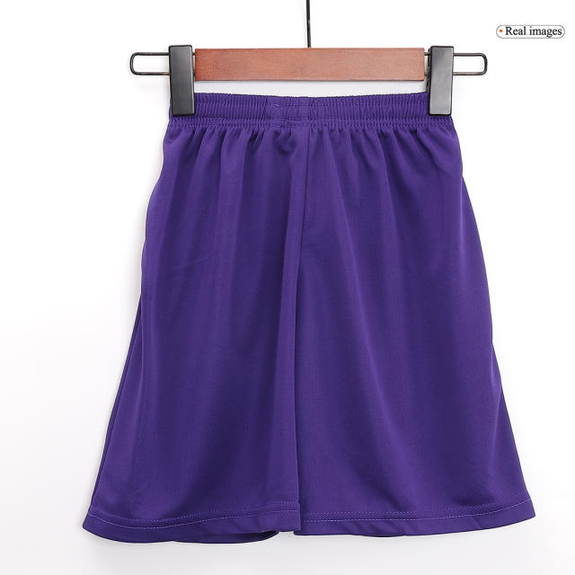 23-24 Real Madrid Y-3 Fourth Jersey Kit Purple (Jersey+Shorts)