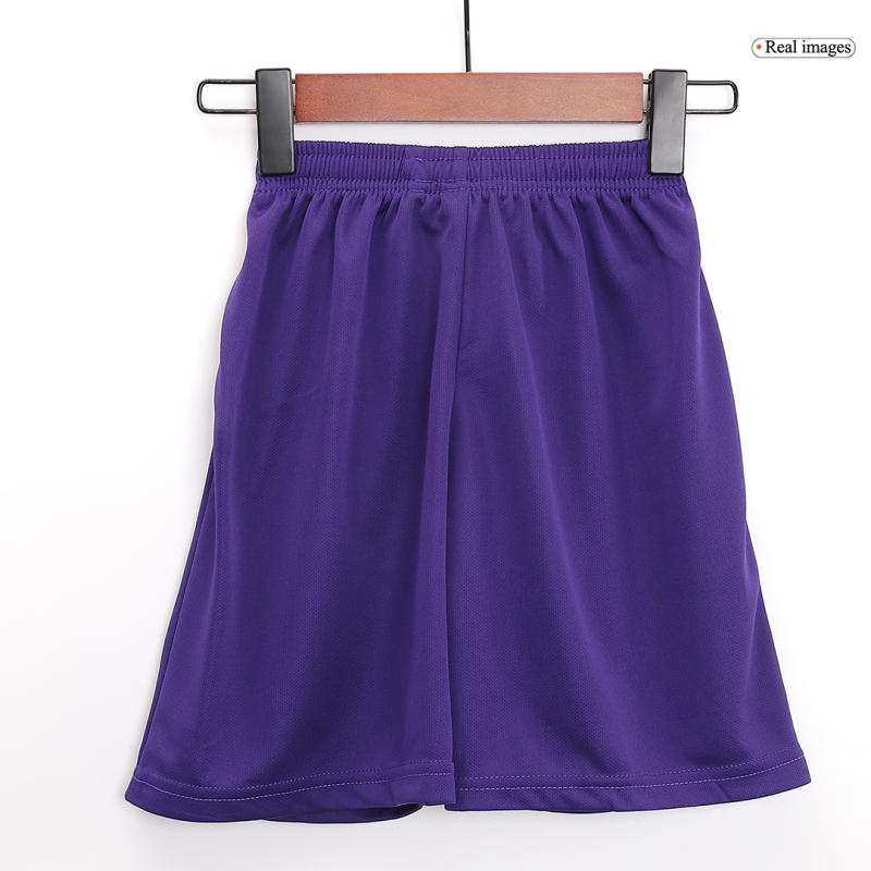 23-24 Real Madrid Y-3 Fourth Jersey Kit Purple (Jersey+Shorts)