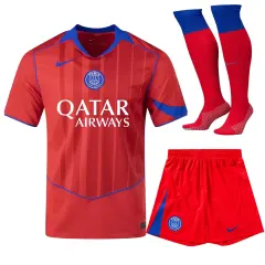 25-26 PSG Third Away Soccer Full Kit Jersey+Shorts+Socks