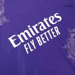 23-24 Real Madrid Y-3 Fourth Jersey Kit Purple (Jersey+Shorts)