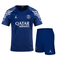24-25 PSG Fourth Away Soccer Kit Jersey+Shorts