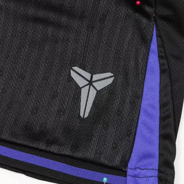 25-26 Barcelona Away Soccer Full Kids Kit Jersey+Shorts+Socks