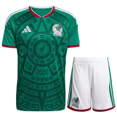 2026 Mexico World Cup Home Soccer Kit Jersey+Shorts