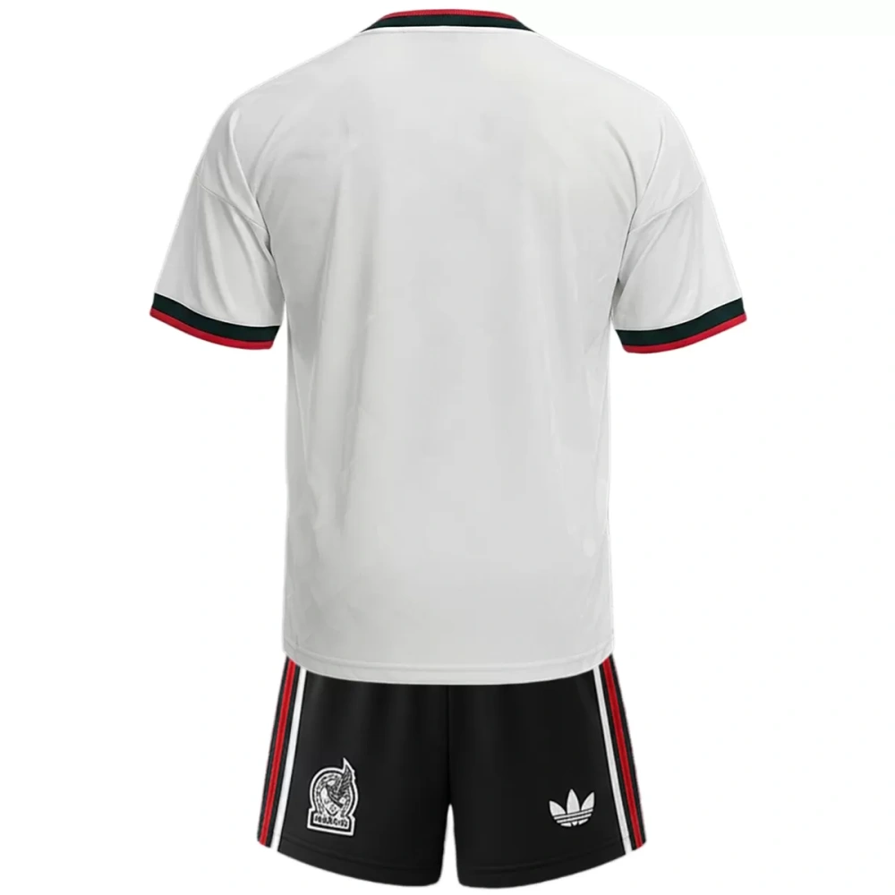 2026 Mexico World Cup Away Kids Kit Jersey+Shorts