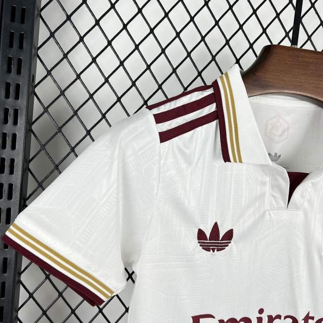 25-26 Arsenal Thid Away Soccer Kids Kit Jersey+Shorts