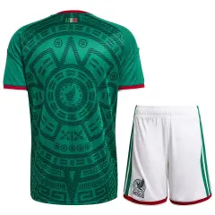2026 Mexico World Cup Home Soccer Kit Jersey+Shorts