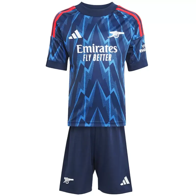 25-26 Arsenal Away Soccer Kids Kit Jersey+Shorts