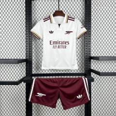 25-26 Arsenal Thid Away Soccer Kids Kit Jersey+Shorts
