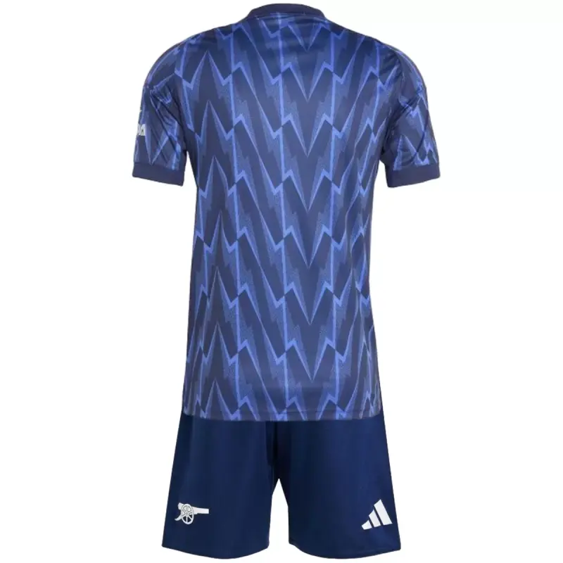 25-26 Arsenal Away Soccer Kids Full Kit Jersey+Shorts+Socks