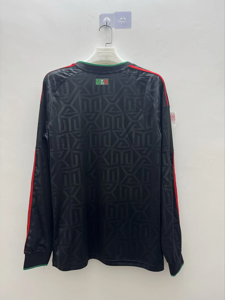 2026 Mexico World Cup Third Away Soccer Jersey Long Sleeve