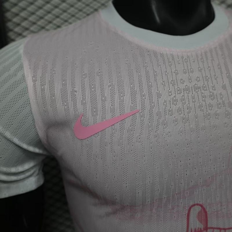 2025 Brazil Pink Special Edition Kit Player Version Soccer Jersey