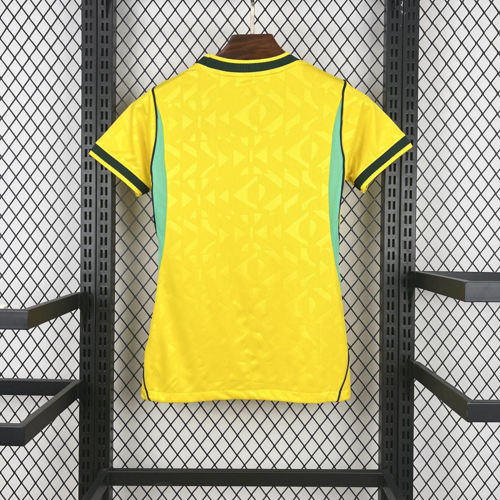 2026 Brazil Home World Cup Womens Football Jersey
