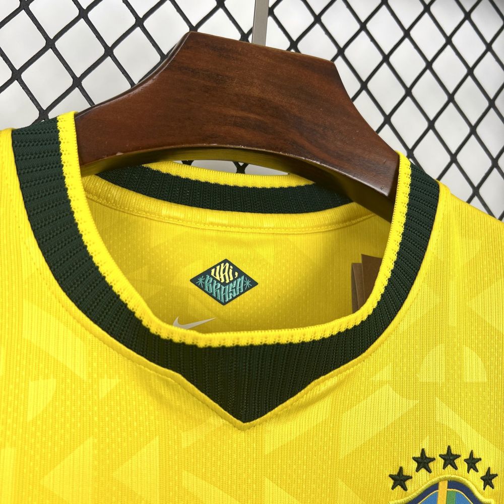 2026 Brazil Home World Cup Womens Football Jersey