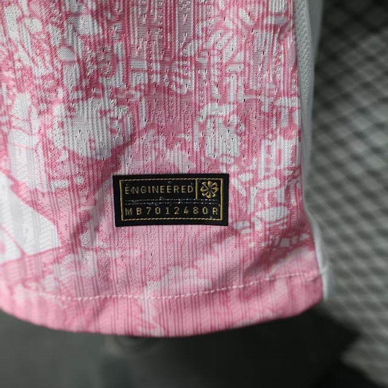 2025 Brazil Pink Special Edition Kit Player Version Soccer Jersey