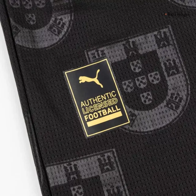 2026 Portugal  'Black Panther' Special Edition Soccer Kit Jersey+Shorts