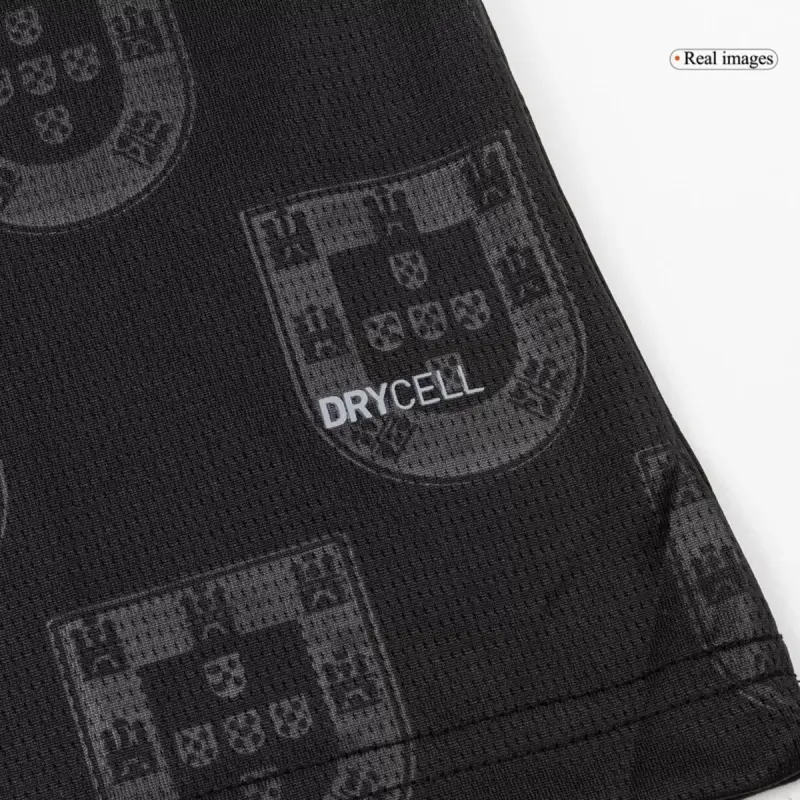 2026 Portugal  'Black Panther' Special Edition Soccer Kit Jersey+Shorts