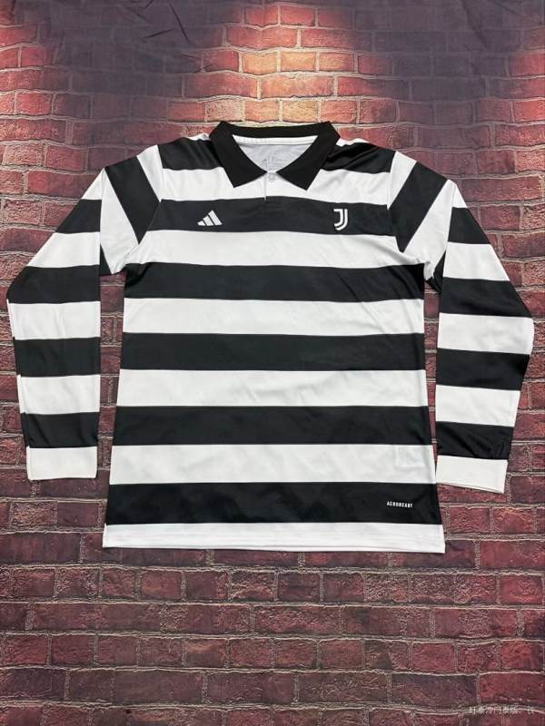 25-26 Juventus Fourth Away Soccer Jersey Long Sleeve