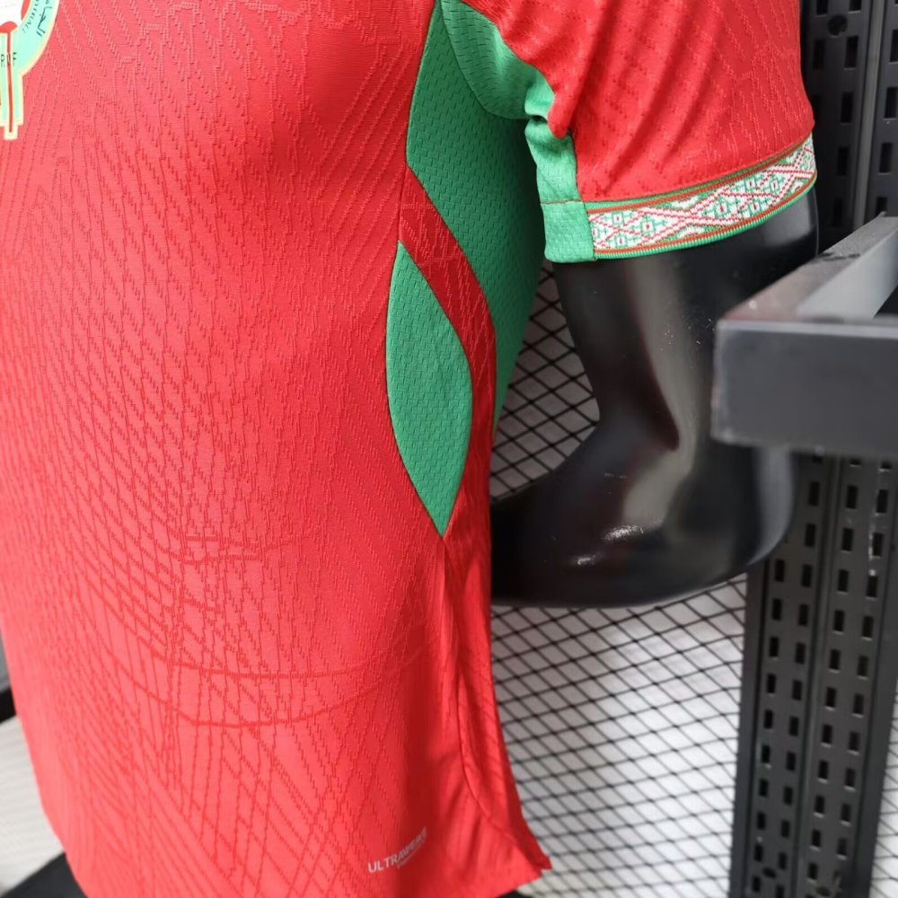 2026 Morocco Home World Cup Soccer Jersey Player Version